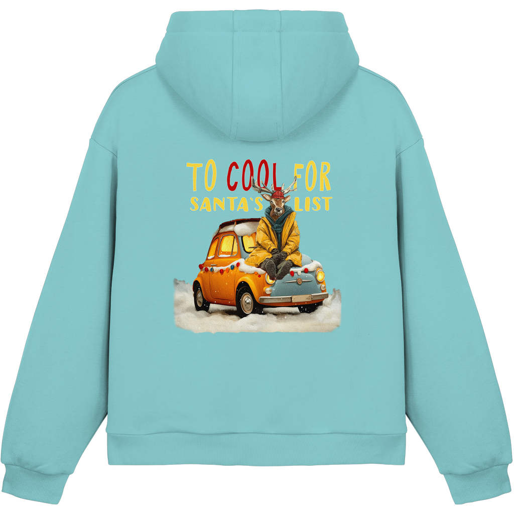 Kalli Cool X-Mas Fluffy Hoodie - Fluffy Boxcut Hoodie