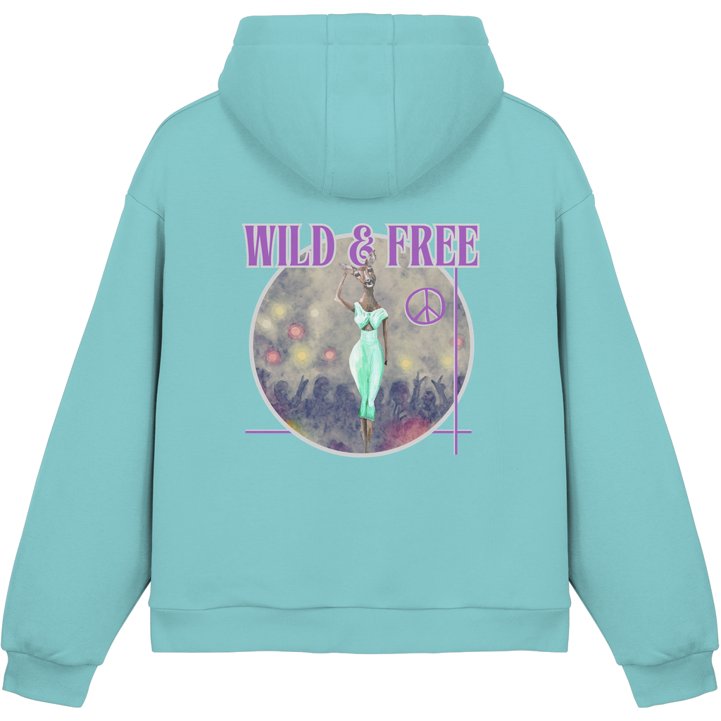 Kalli Wife Fluffy Hoodie - Fluffy Boxcut Hoodie