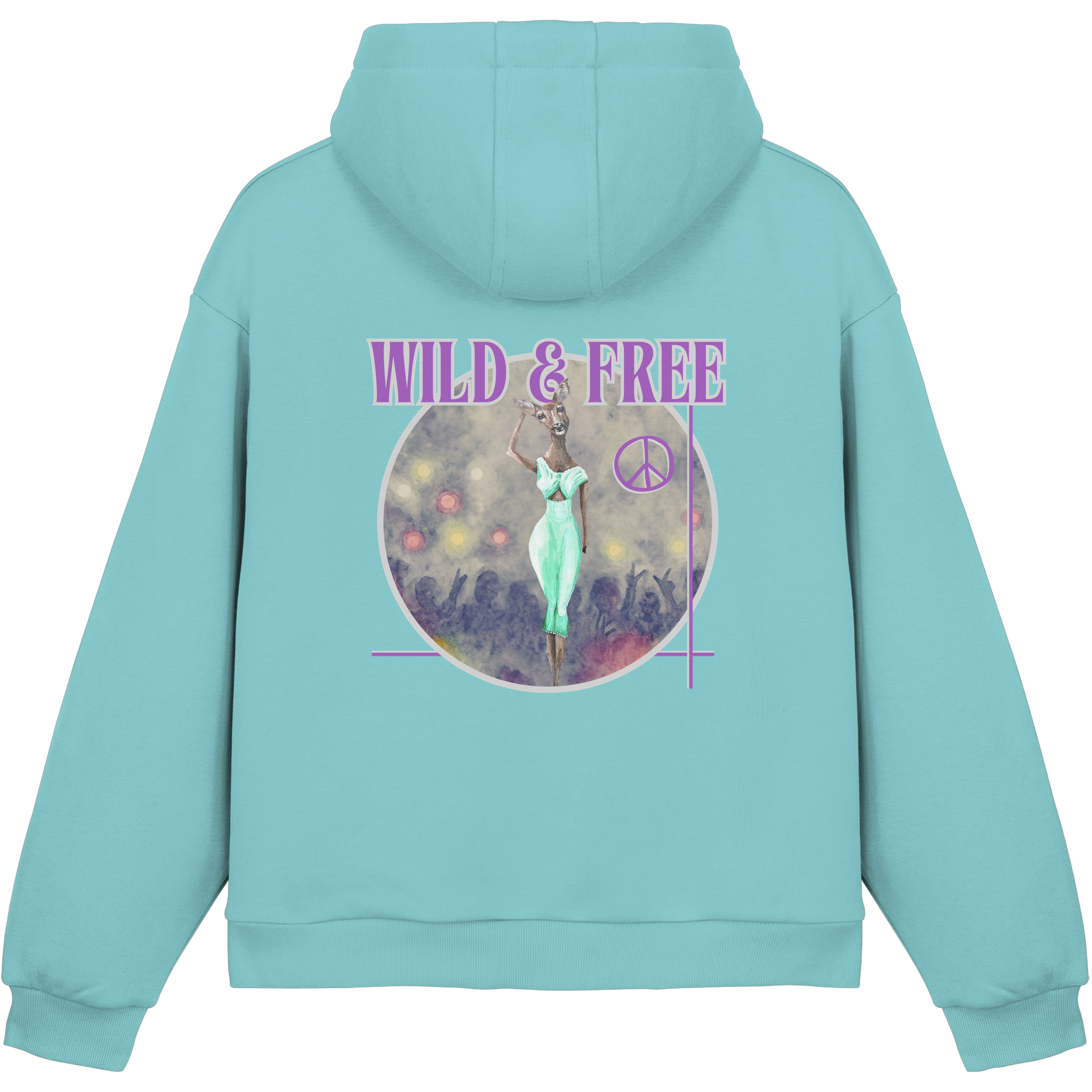 Kalli Wife Fluffy Hoodie - Fluffy Boxcut Hoodie