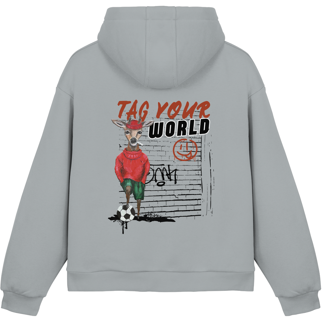 Kalli Young Fluffy Boxcut Hoodie - Fluffy Boxcut Hoodie