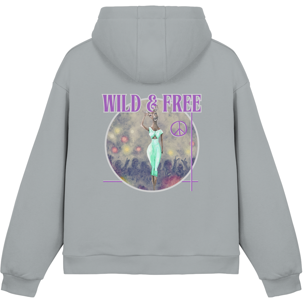 Kalli Wife Fluffy Hoodie - Fluffy Boxcut Hoodie