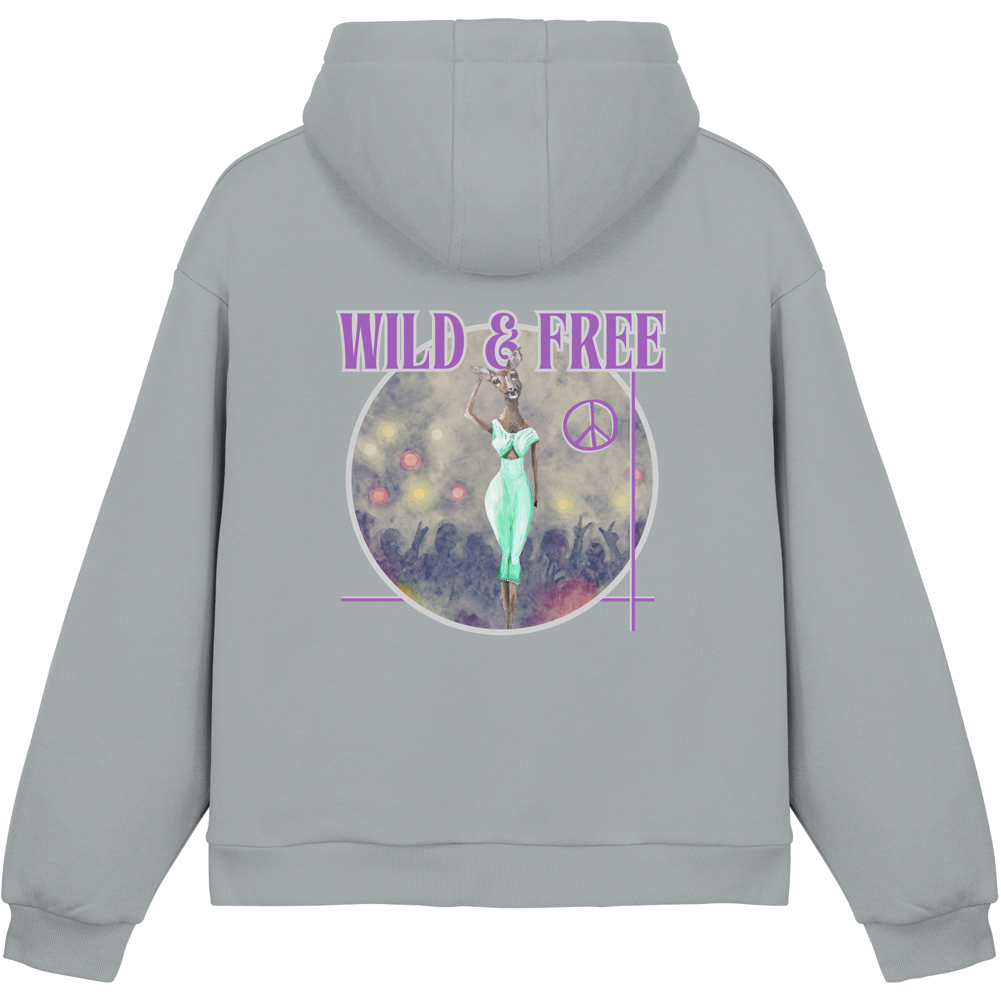 Kalli Wife Fluffy Hoodie - Fluffy Boxcut Hoodie