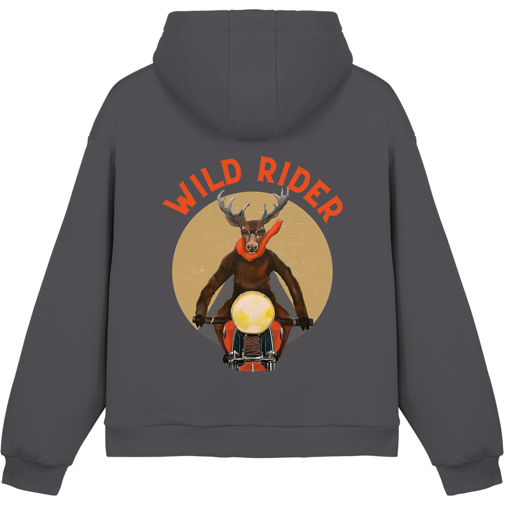 Kalli Brother Fluffy Hoodie - Fluffy Boxcut Hoodie