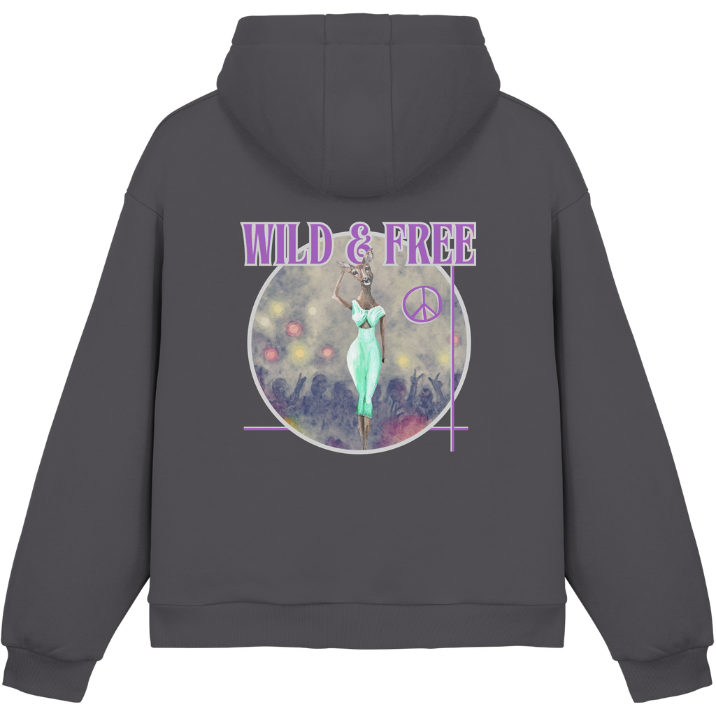 Kalli Wife Fluffy Hoodie - Fluffy Boxcut Hoodie