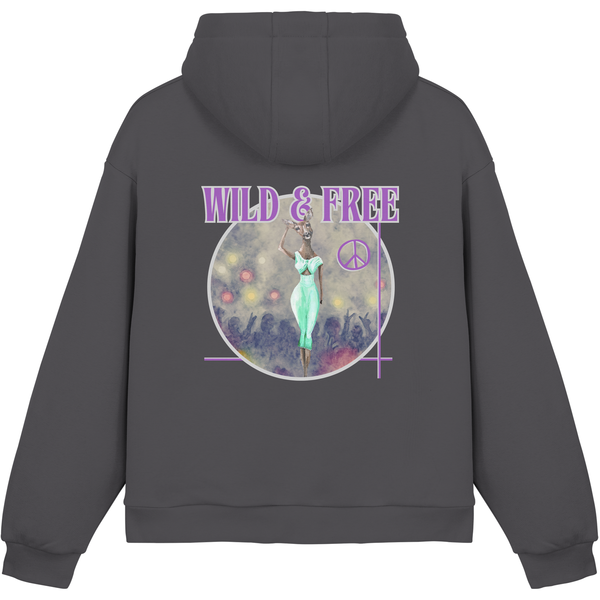 Kalli Wife Fluffy Hoodie - Fluffy Boxcut Hoodie