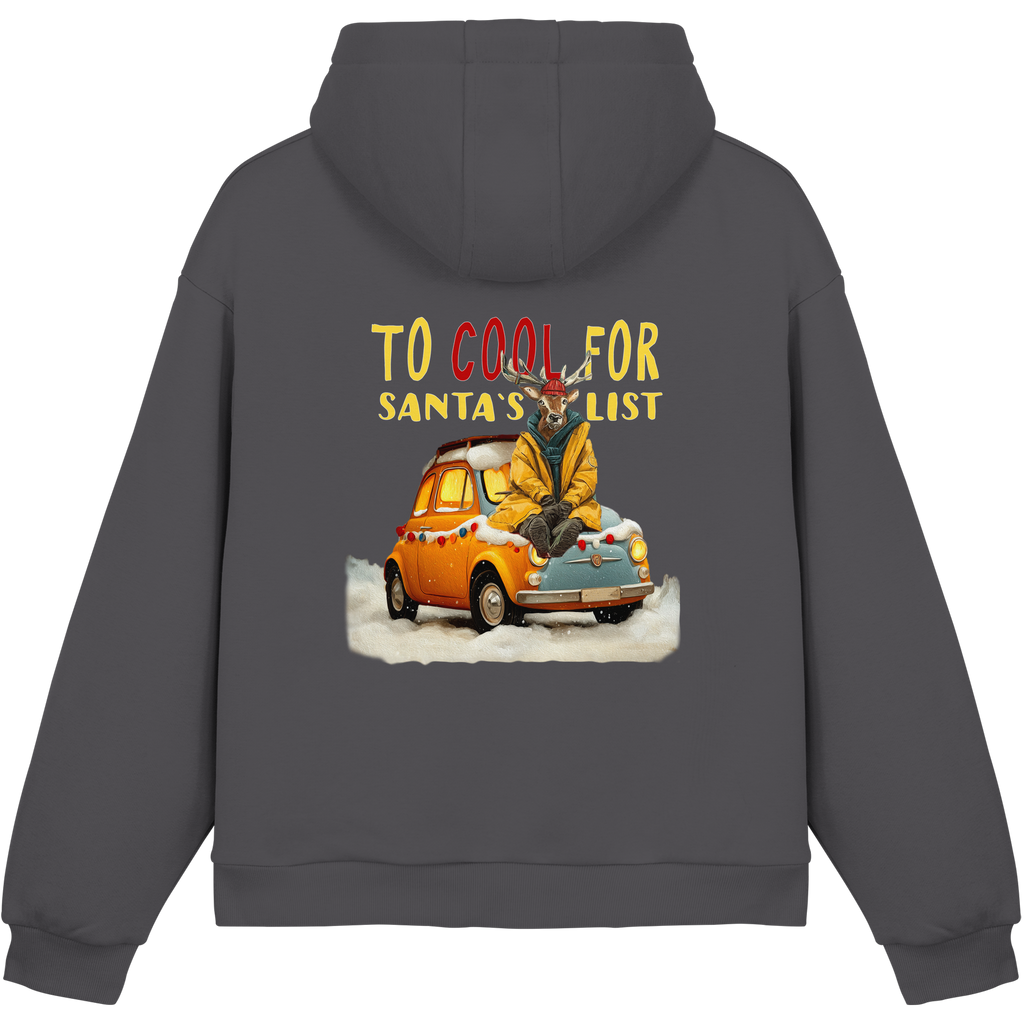 Kalli Cool X-Mas Fluffy Hoodie - Fluffy Boxcut Hoodie