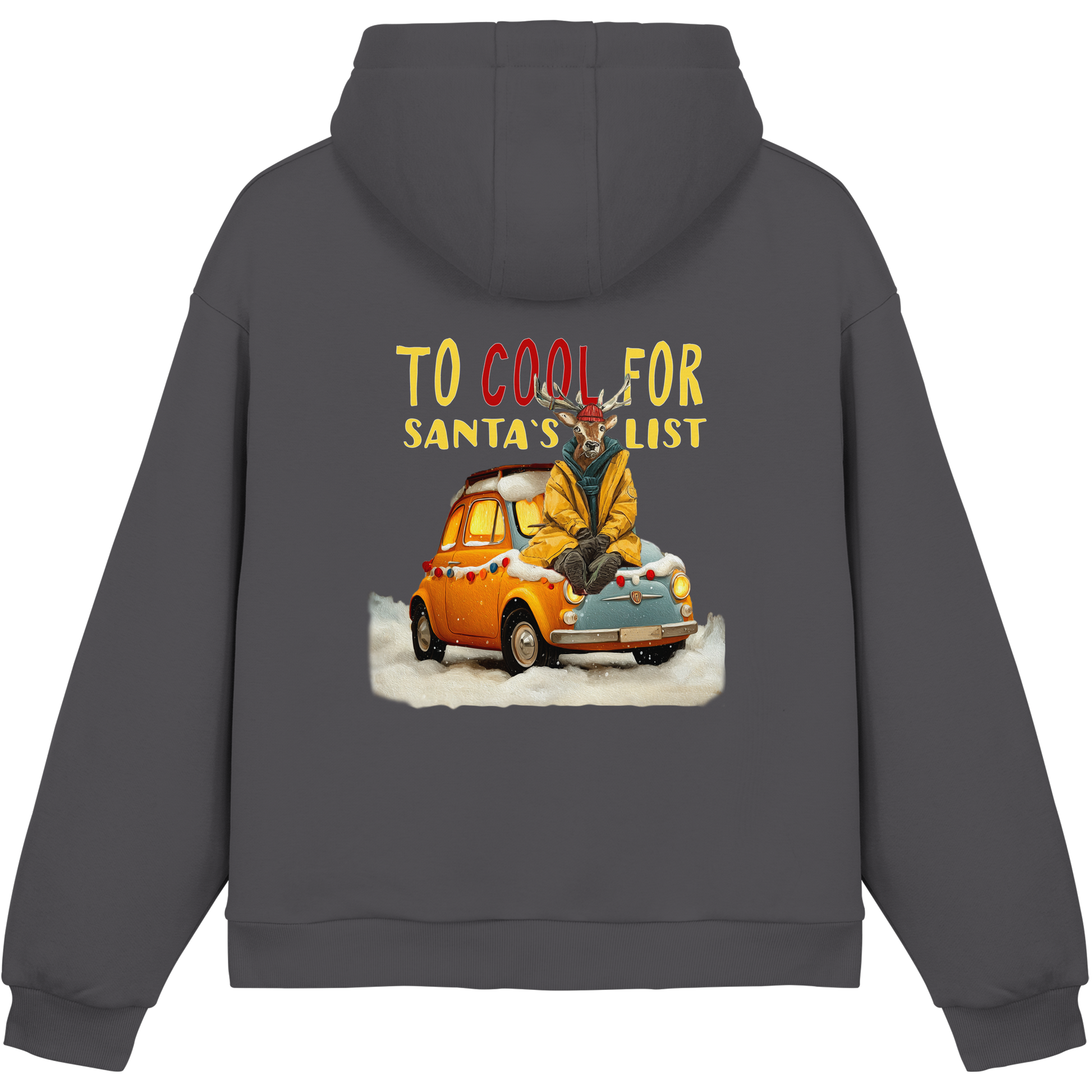 Kalli Cool X-Mas Fluffy Hoodie - Fluffy Boxcut Hoodie