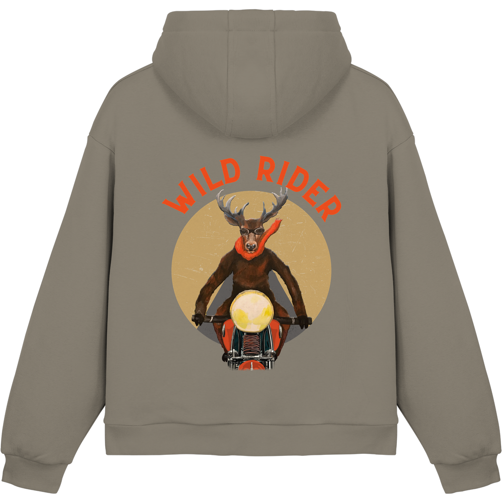 Kalli Brother Fluffy Hoodie - Fluffy Boxcut Hoodie