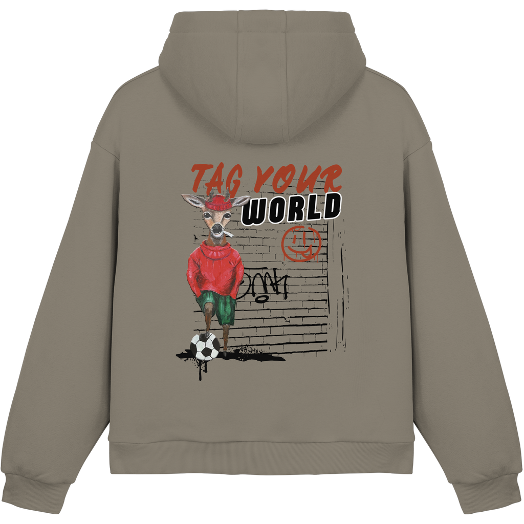 Kalli Young Fluffy Boxcut Hoodie - Fluffy Boxcut Hoodie