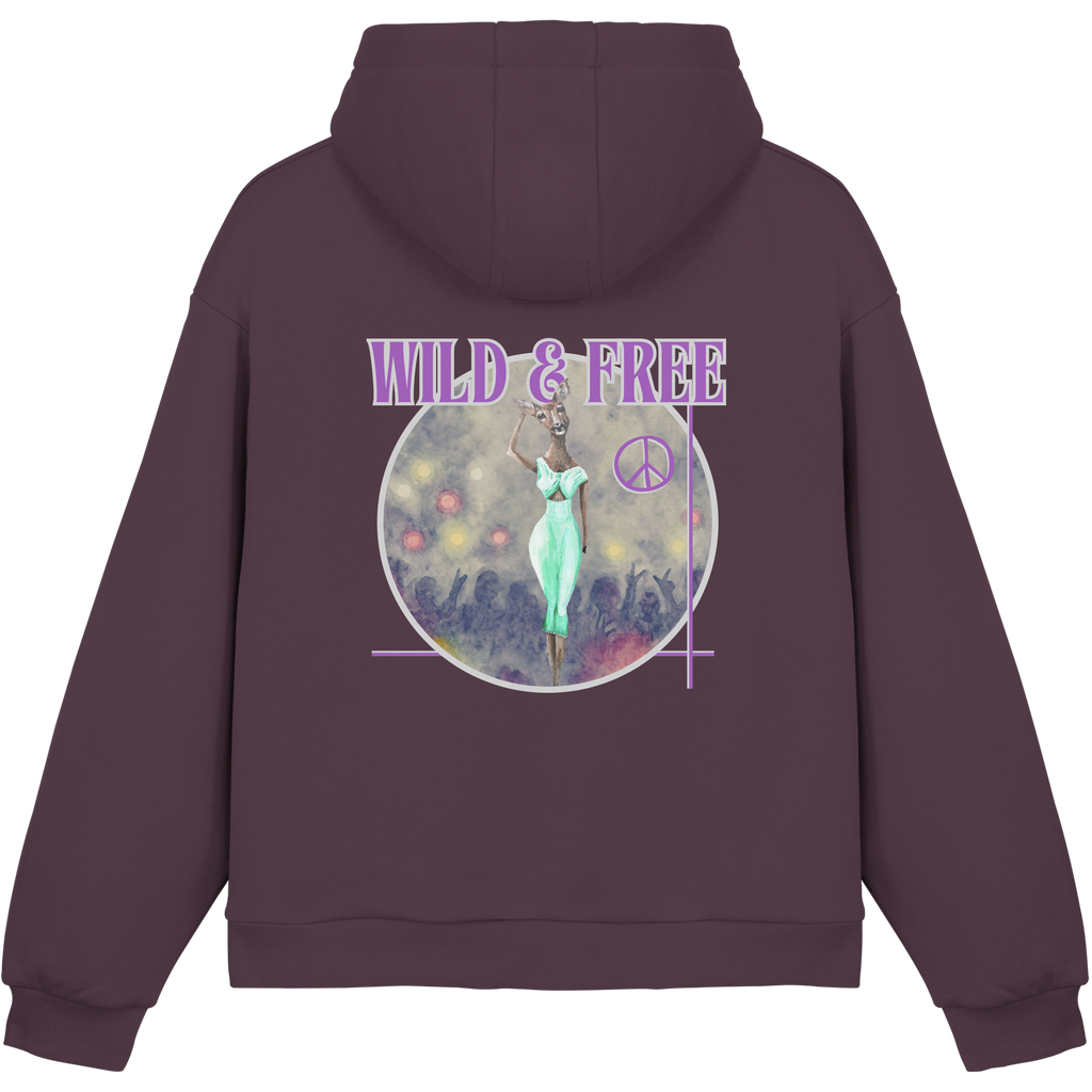 Kalli Wife Fluffy Hoodie - Fluffy Boxcut Hoodie
