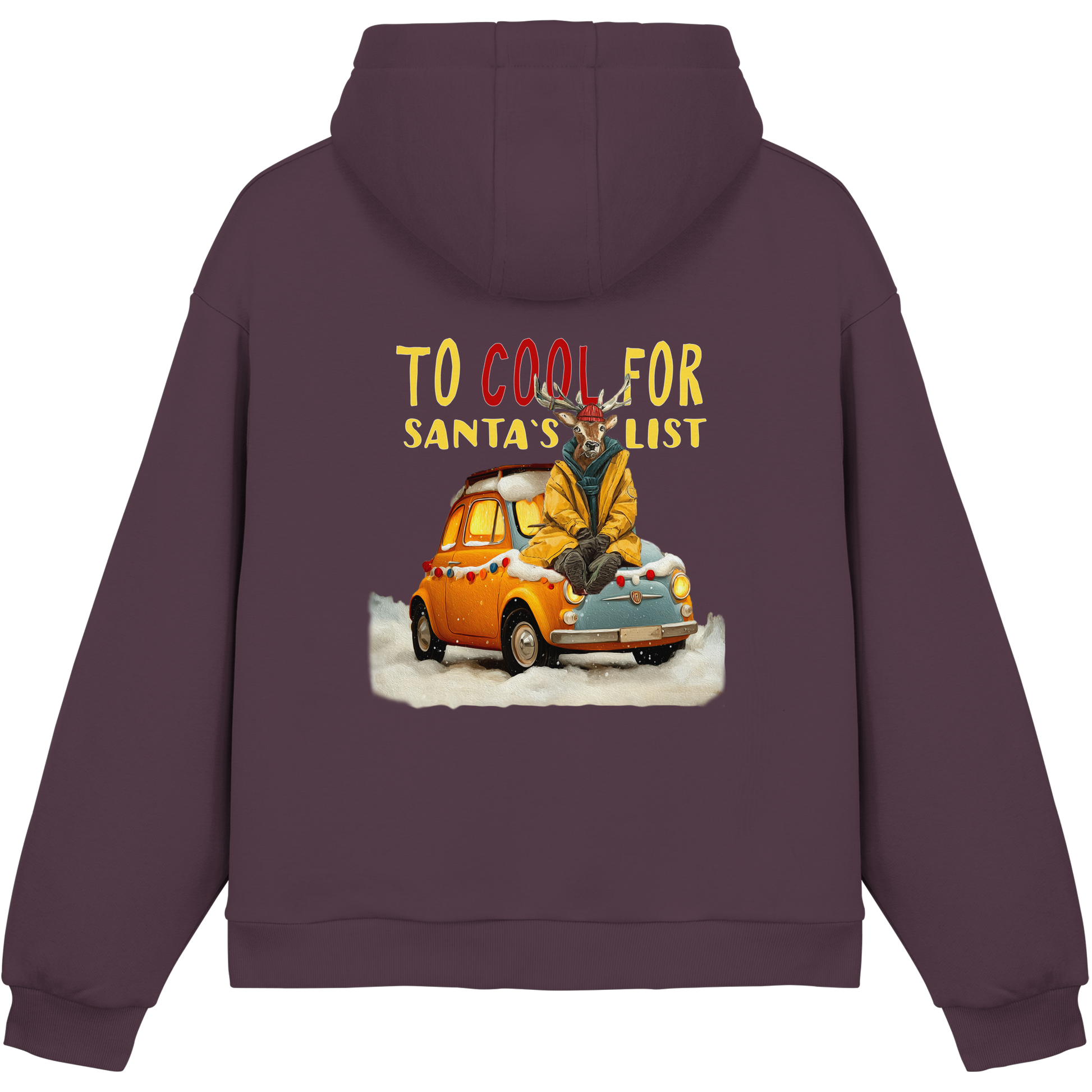 Kalli Cool X-Mas Fluffy Hoodie - Fluffy Boxcut Hoodie