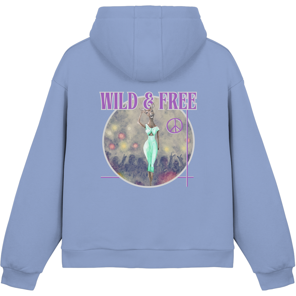 Kalli Wife Fluffy Hoodie - Fluffy Boxcut Hoodie