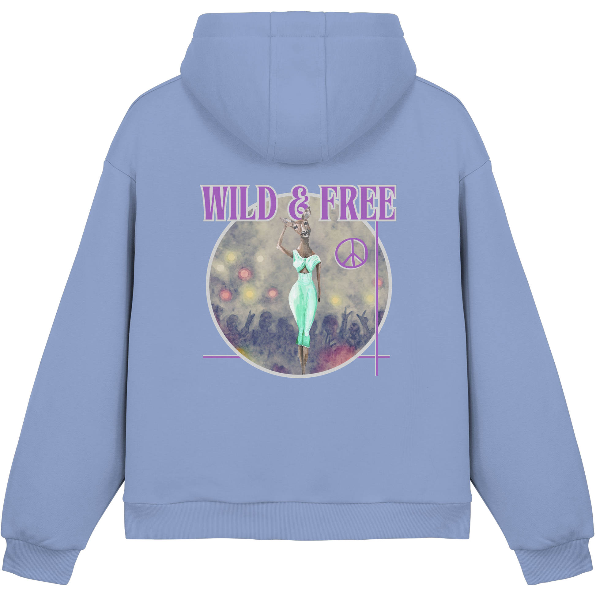 Kalli Wife Fluffy Hoodie - Fluffy Boxcut Hoodie