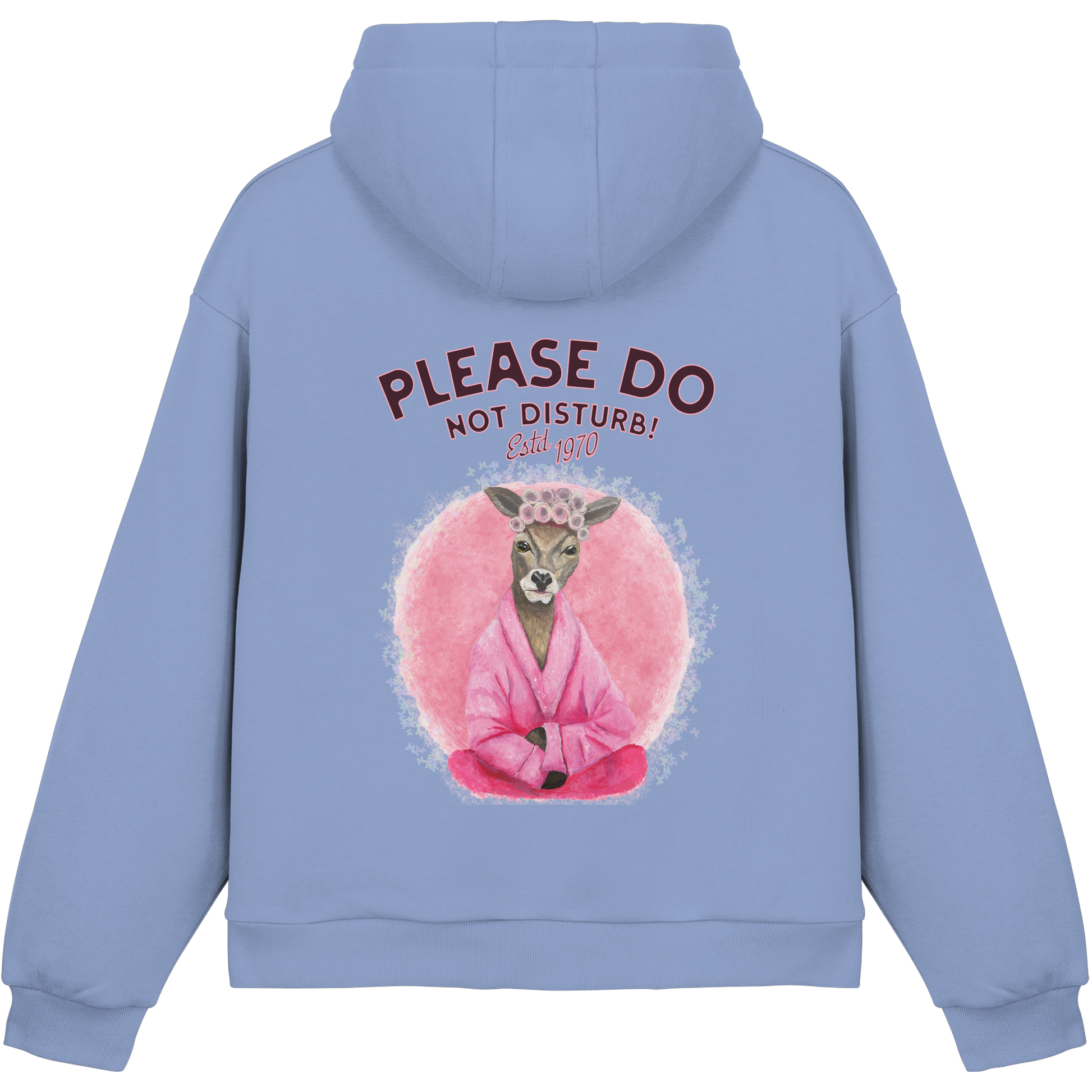 Hoodie Boxcut Fluffy  - Kalli Tante "Please Do Not Disturb"