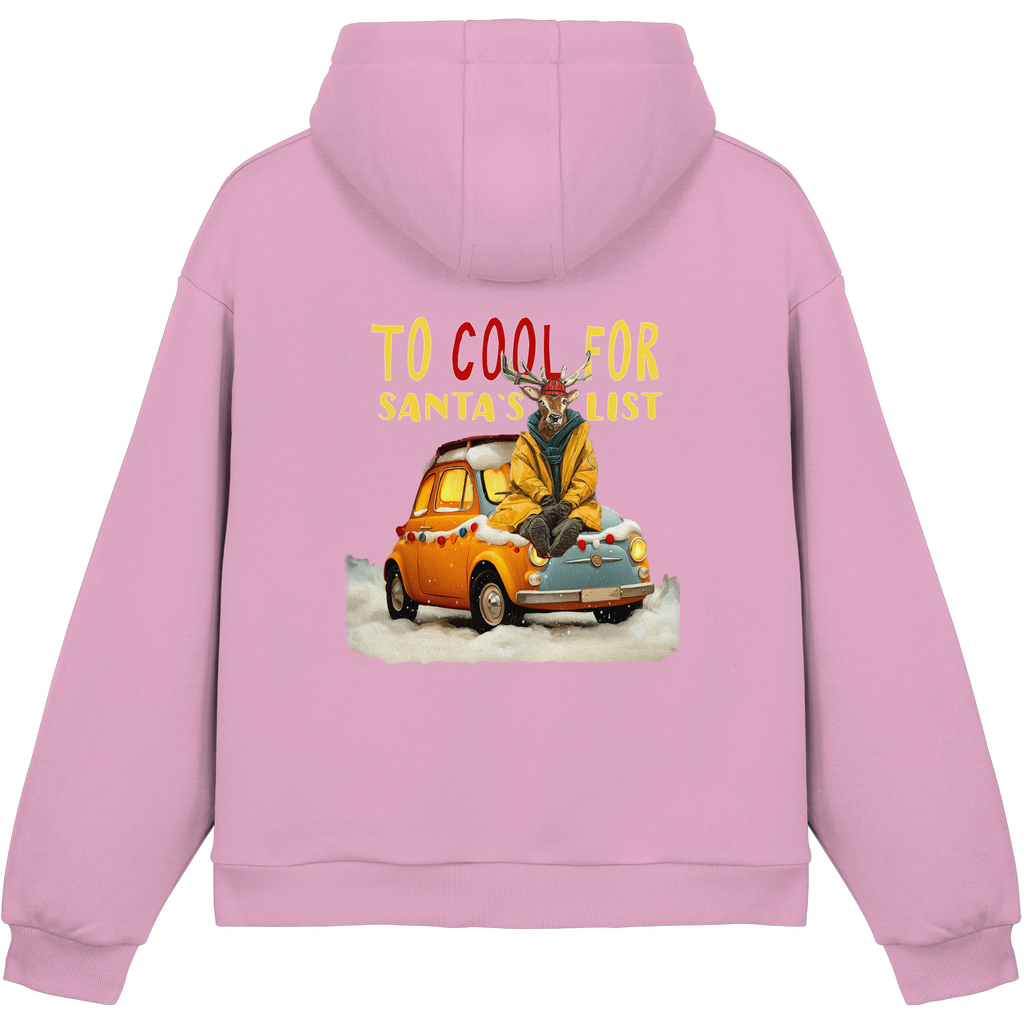 Kalli Cool X-Mas Fluffy Hoodie - Fluffy Boxcut Hoodie