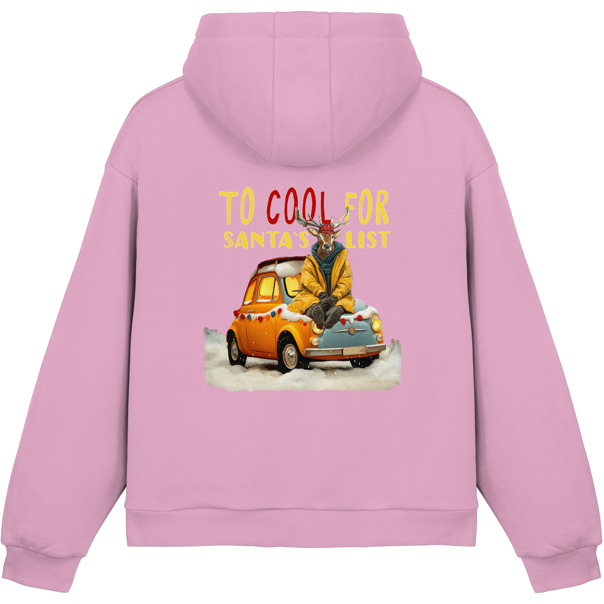 Kalli Cool X-Mas Fluffy Hoodie - Fluffy Boxcut Hoodie