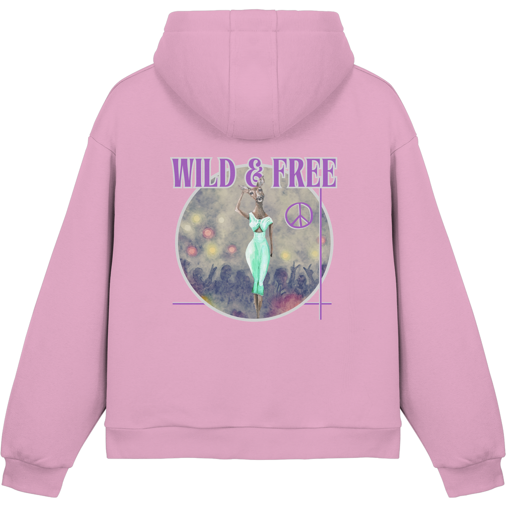 Kalli Wife Fluffy Hoodie - Fluffy Boxcut Hoodie