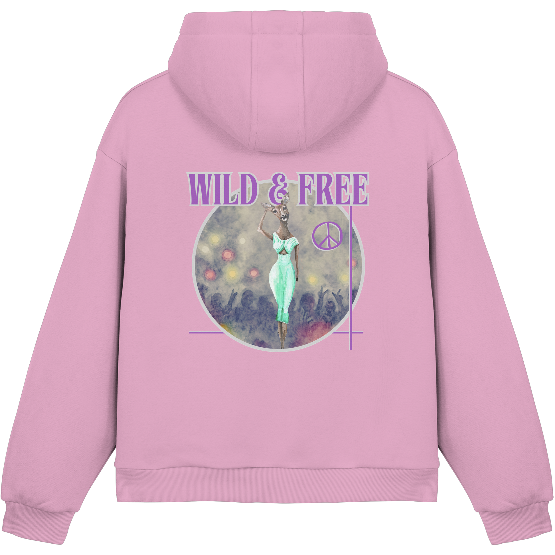 Kalli Wife Fluffy Hoodie - Fluffy Boxcut Hoodie