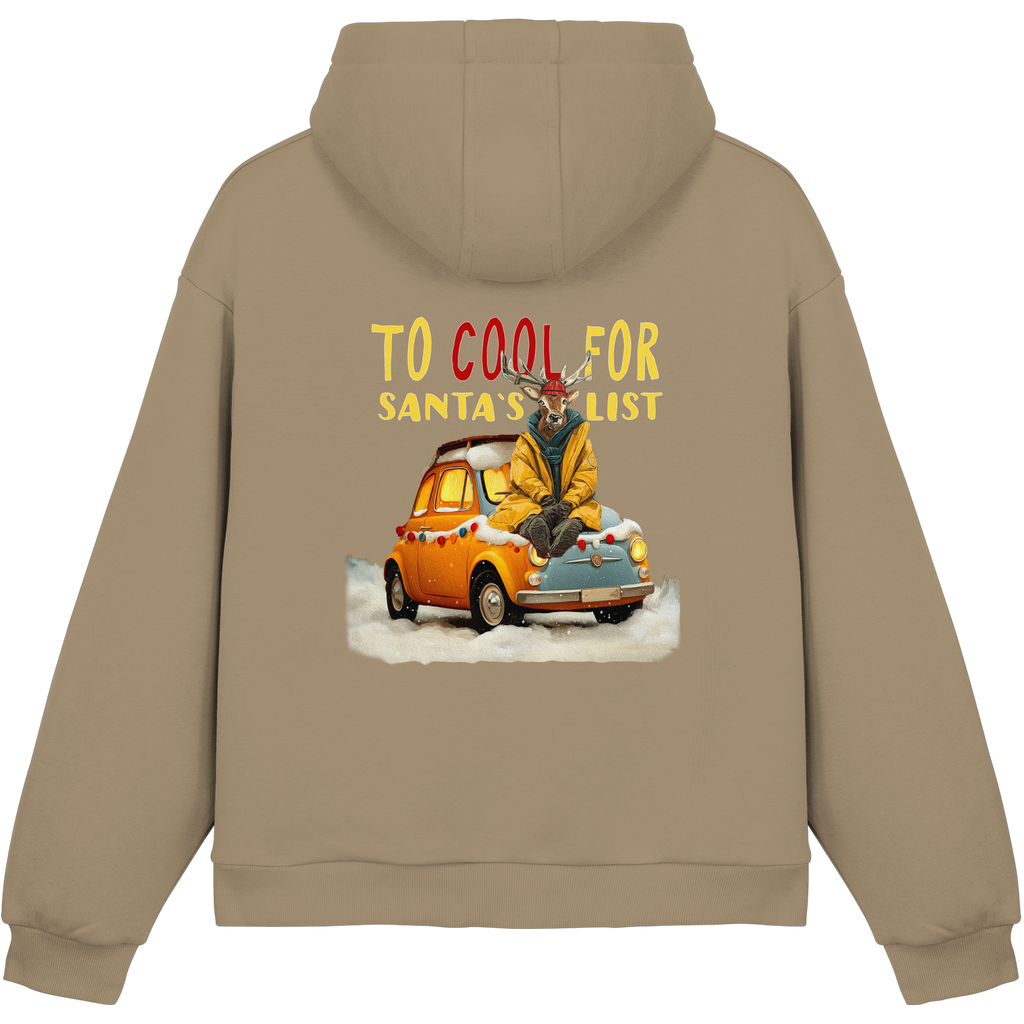 Kalli Cool X-Mas Fluffy Hoodie - Fluffy Boxcut Hoodie