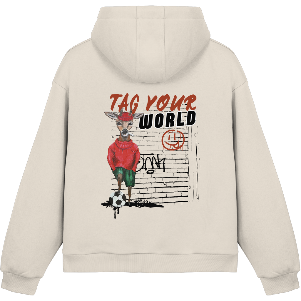 Kalli Young Fluffy Boxcut Hoodie - Fluffy Boxcut Hoodie