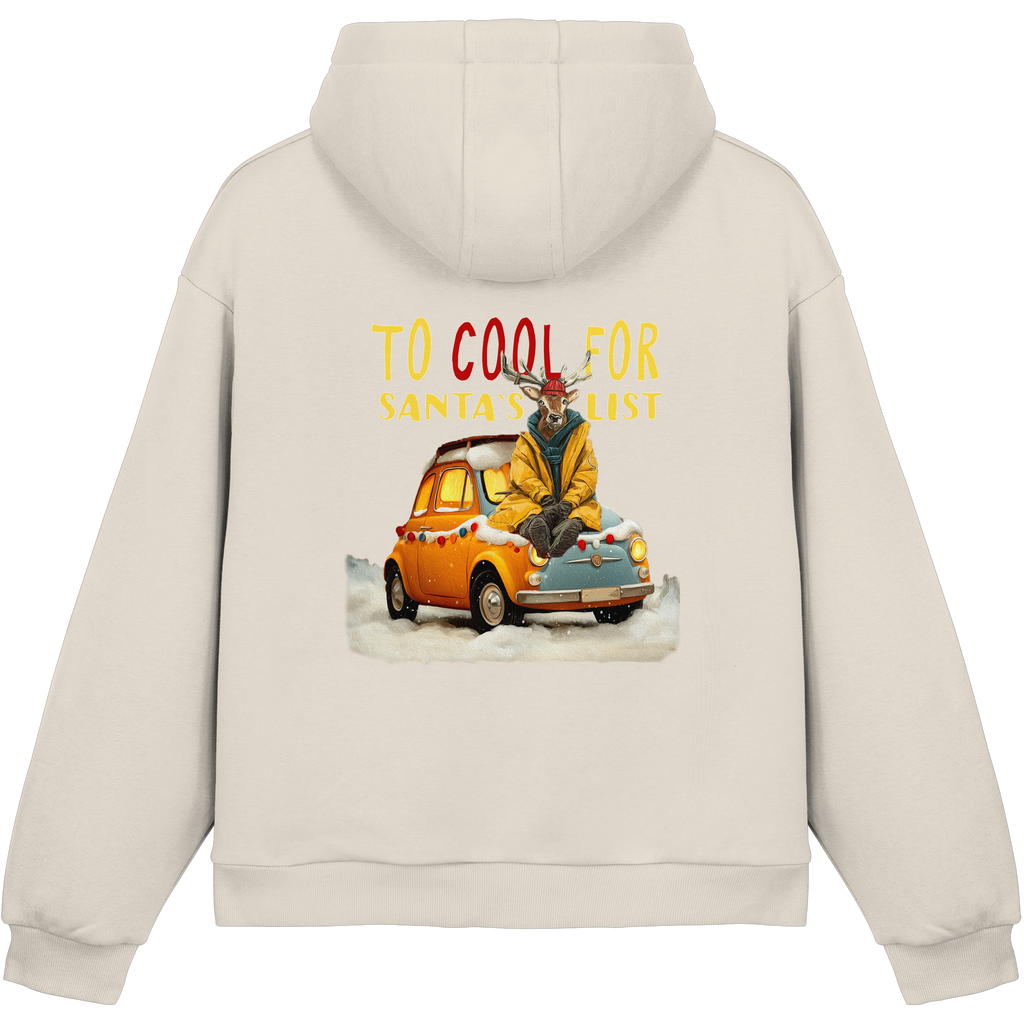 Kalli Cool X-Mas Fluffy Hoodie - Fluffy Boxcut Hoodie