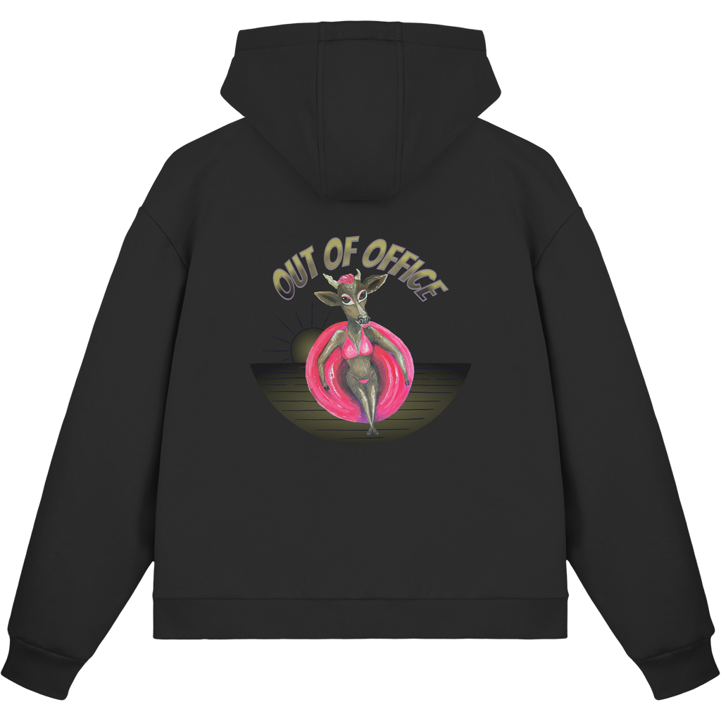 Boxcut Zipper Fluffy "Kalli Sister 2" Out of Office - Fluffy Boxcut Zipper