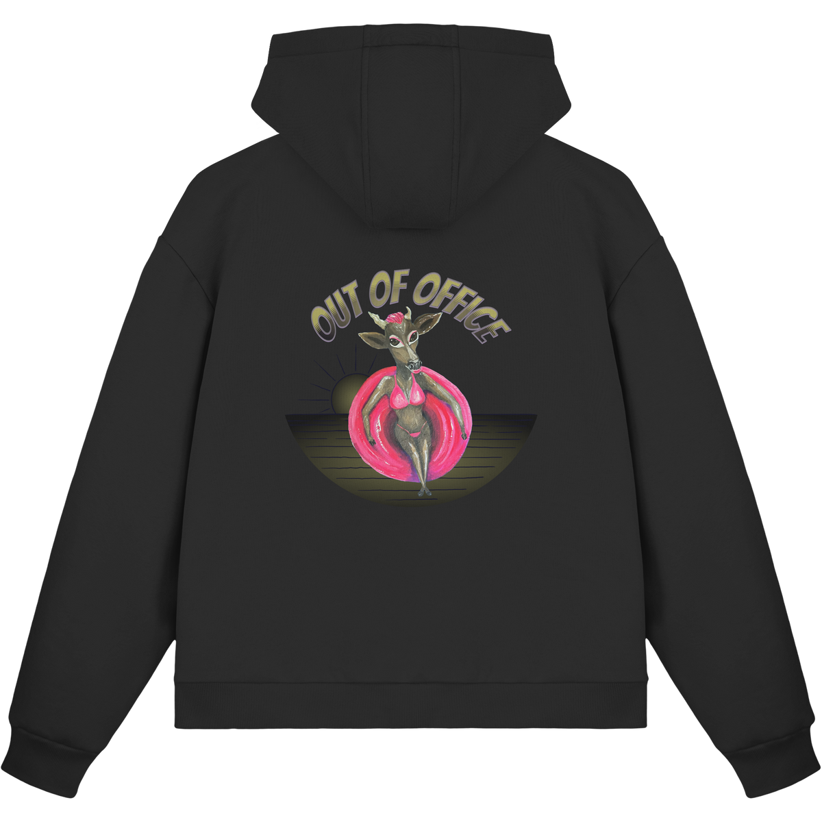 Boxcut Zipper Fluffy "Kalli Sister 2" Out of Office - Fluffy Boxcut Zipper