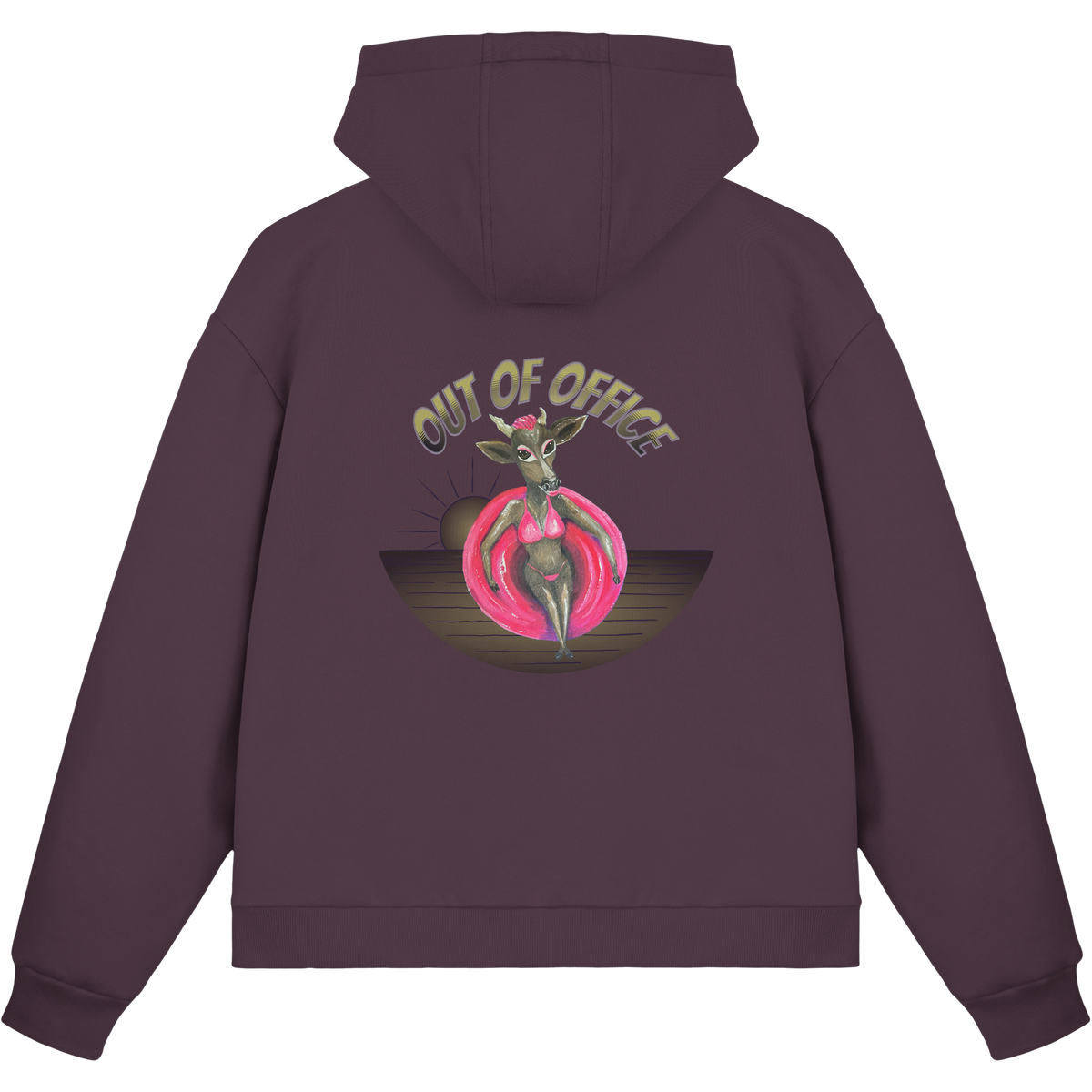 Boxcut Zipper Fluffy "Kalli Sister 2" Out of Office - Fluffy Boxcut Zipper