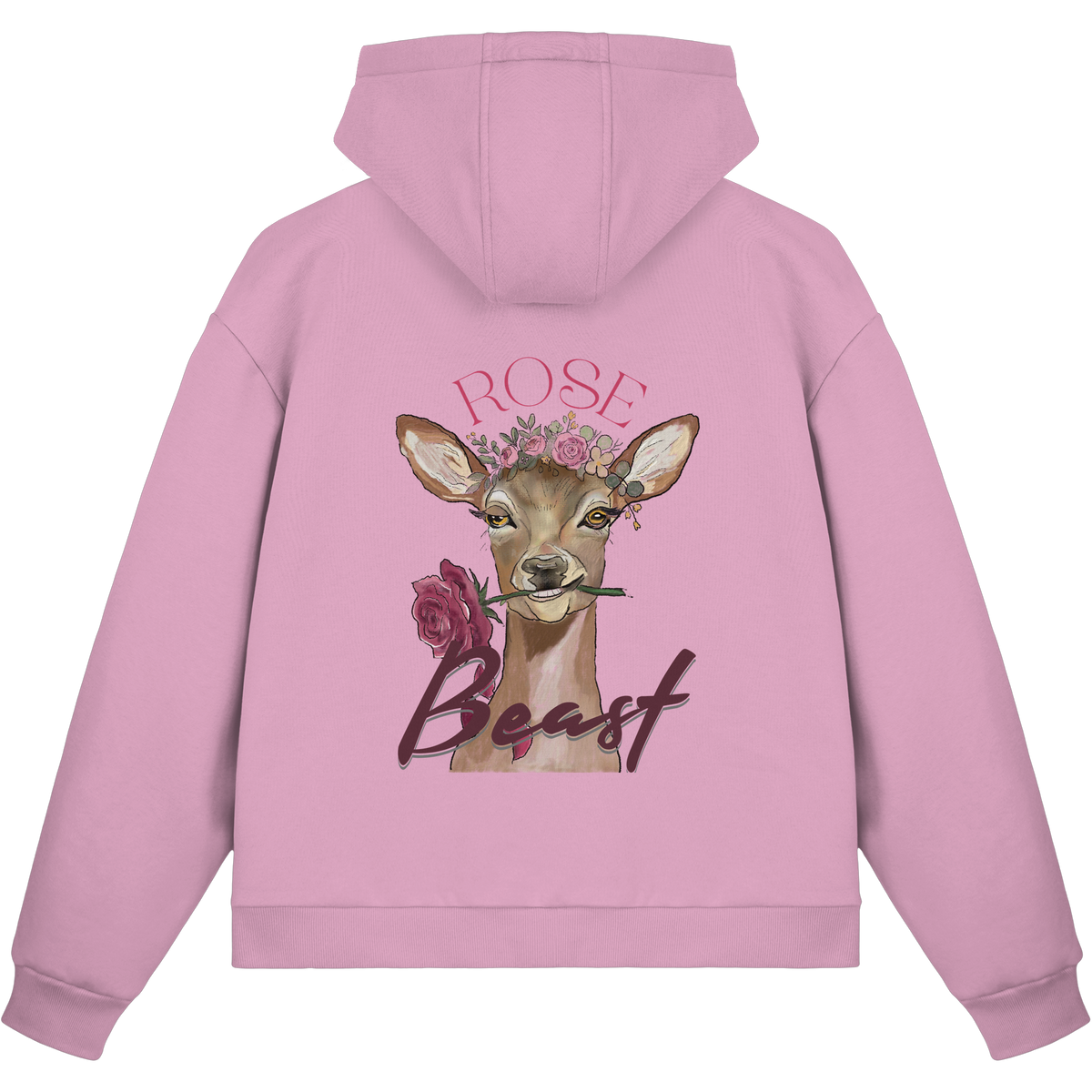 Boxcut Zipper Fluffy "Rose Beast" - Fluffy Boxcut Zipper