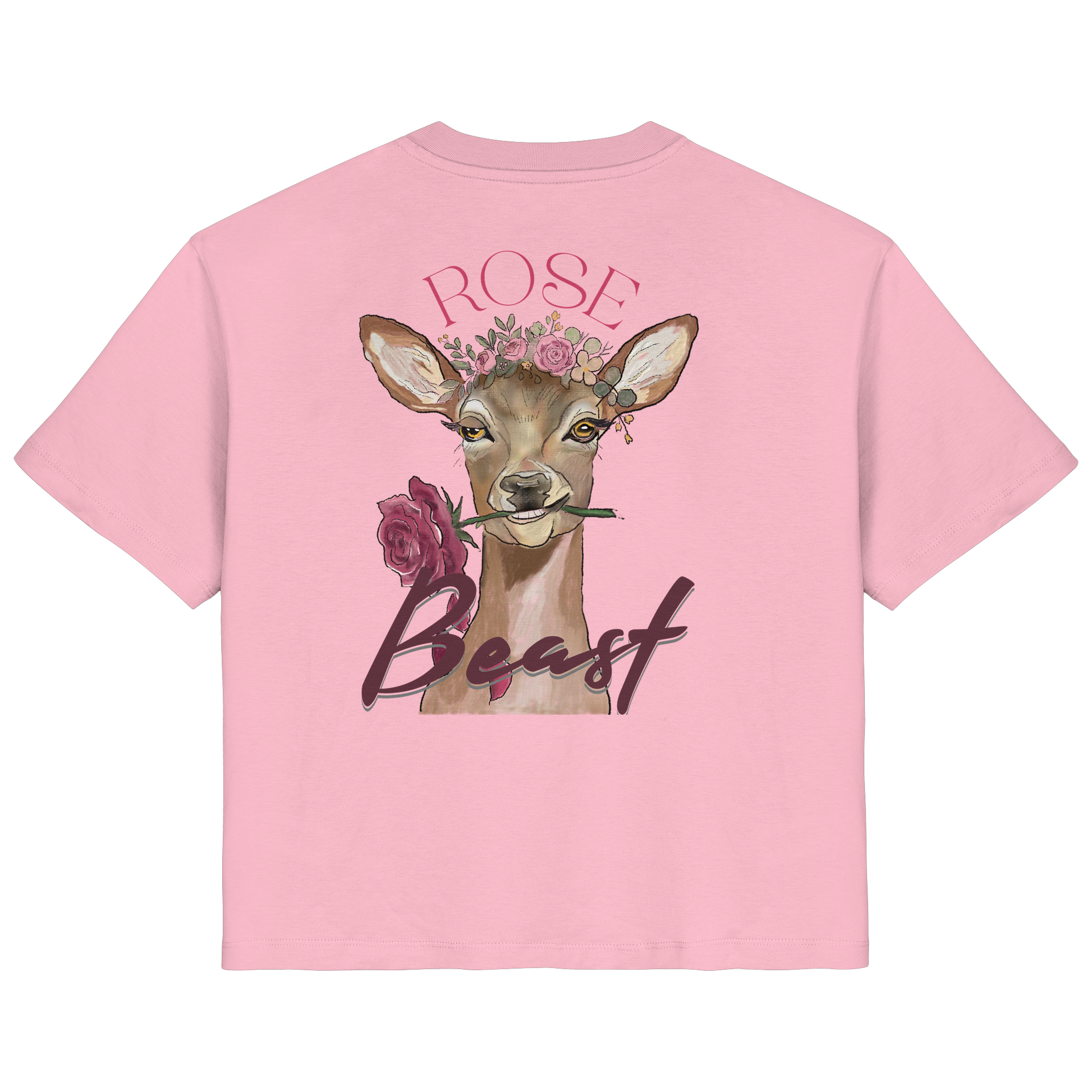 Bio T-Shirt Kallis "Rose Beast" - Ladies Organic Shirt