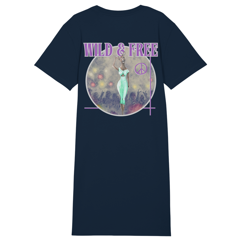 Kalli Wife Long Shirt - Ladies Organic Shirt Dress