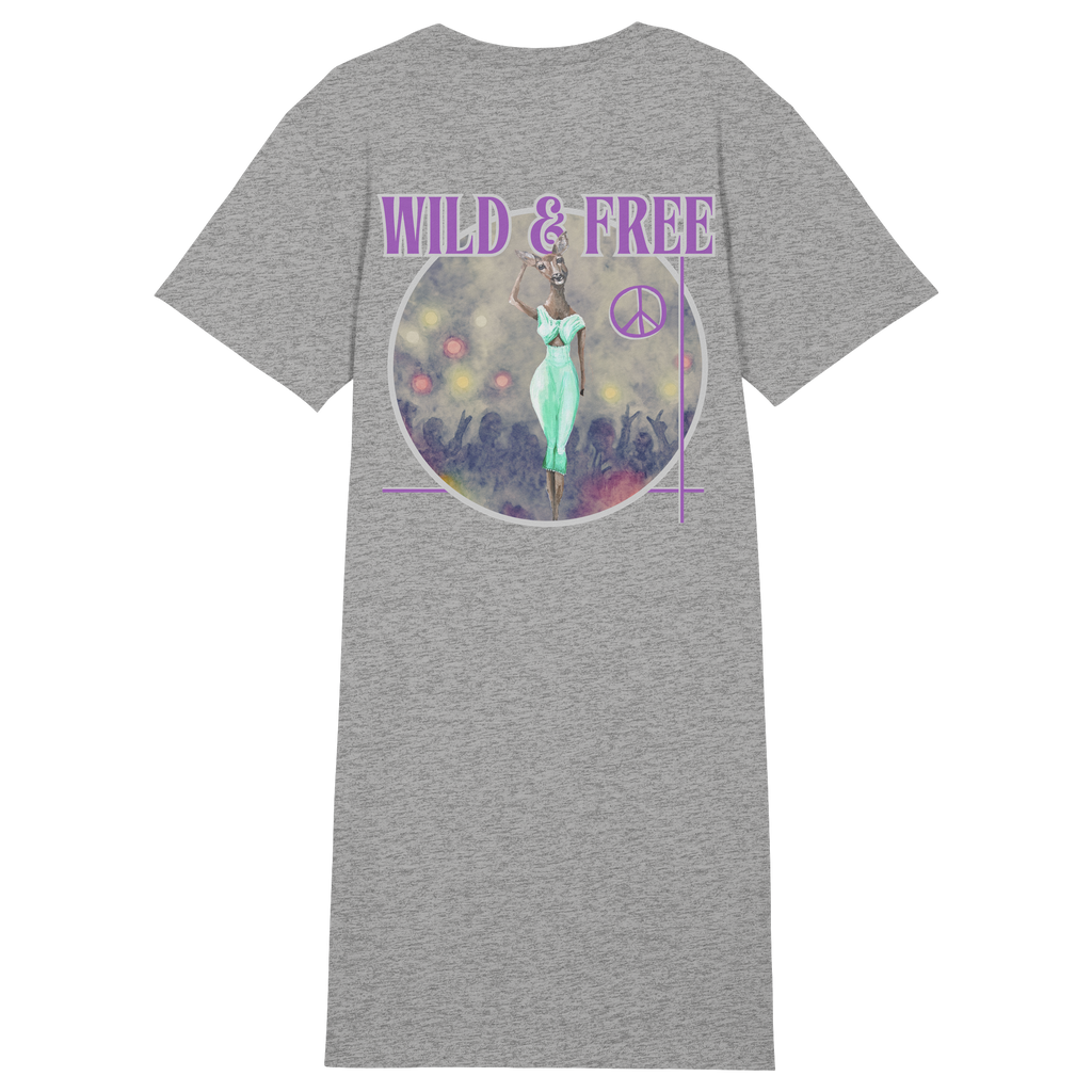 Kalli Wife Long Shirt - Ladies Organic Shirt Dress