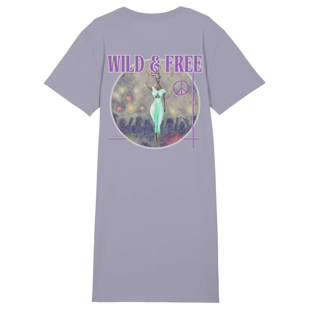 Kalli Wife Long Shirt - Ladies Organic Shirt Dress