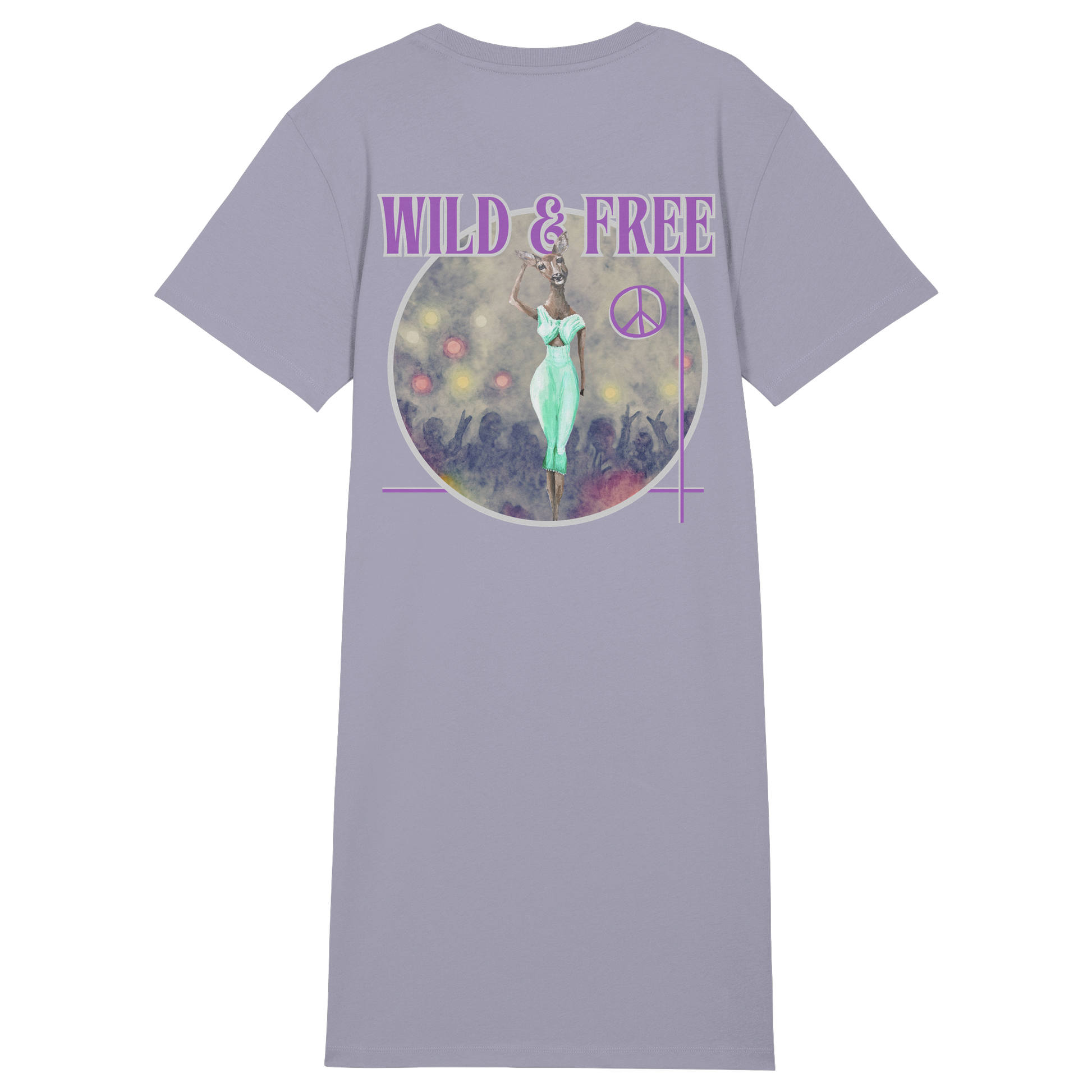 Kalli Wife Long Shirt - Ladies Organic Shirt Dress