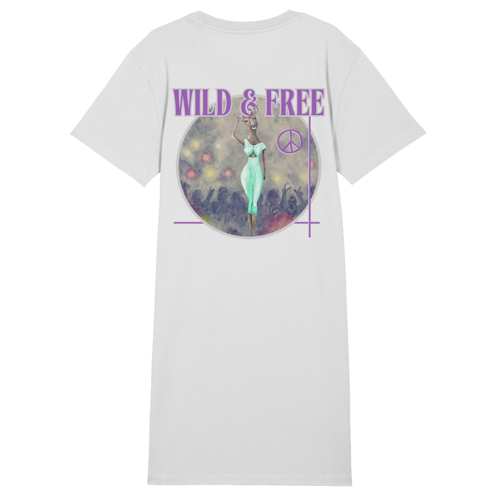 Kalli Wife Long Shirt - Ladies Organic Shirt Dress