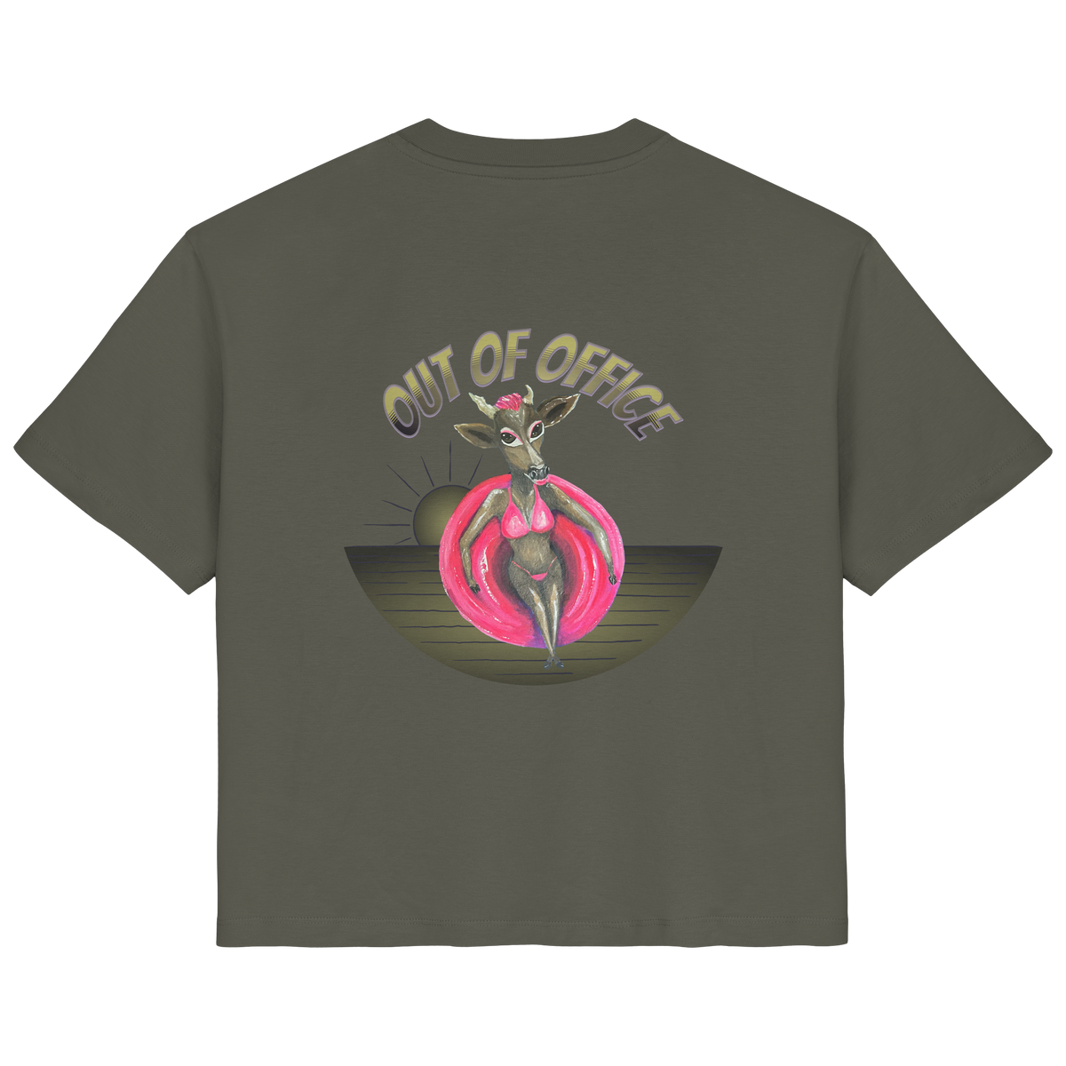 Bio T-Shirt "Kalli Sister 2" Out of Office - Ladies Organic Shirt