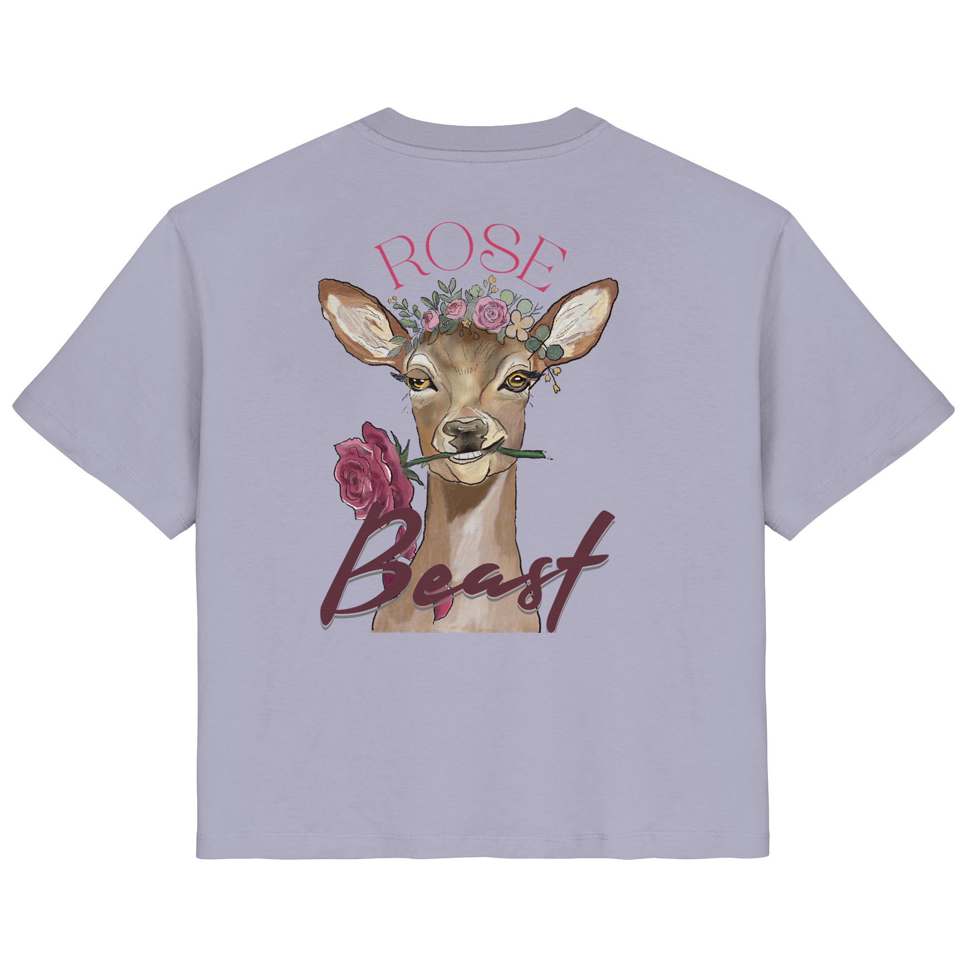 Bio T-Shirt Kallis "Rose Beast" - Ladies Organic Shirt