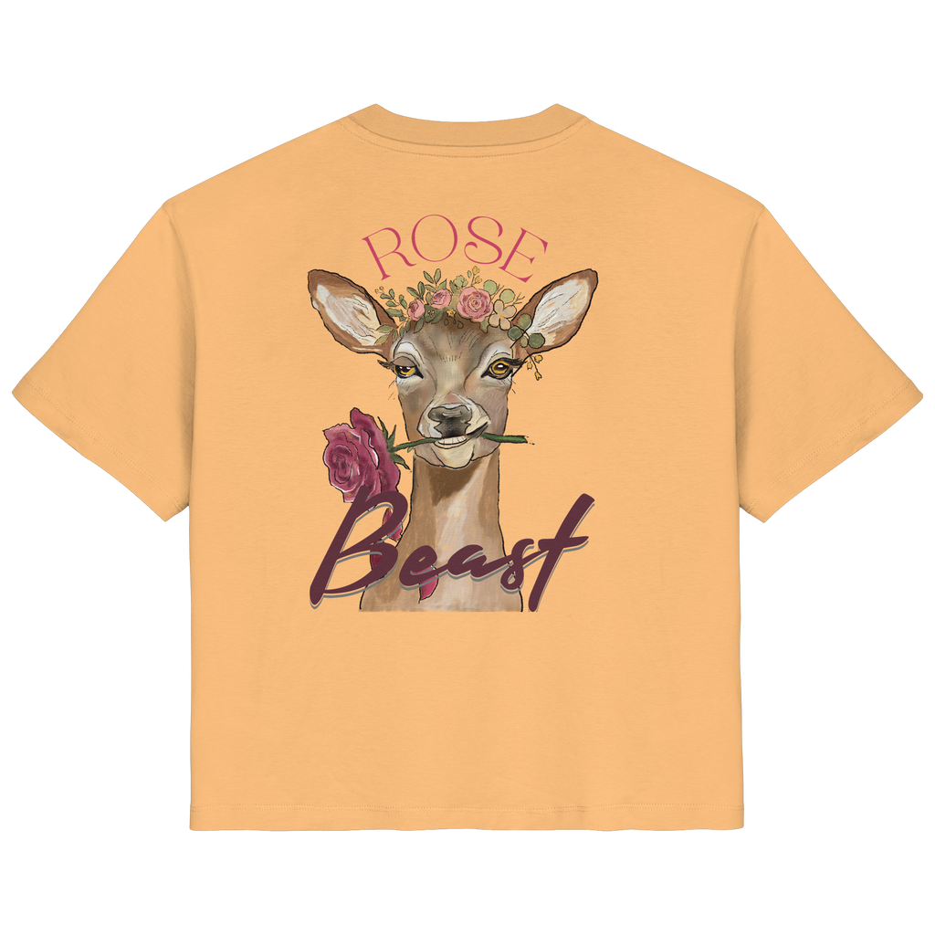 Bio T-Shirt Kallis "Rose Beast" - Ladies Organic Shirt