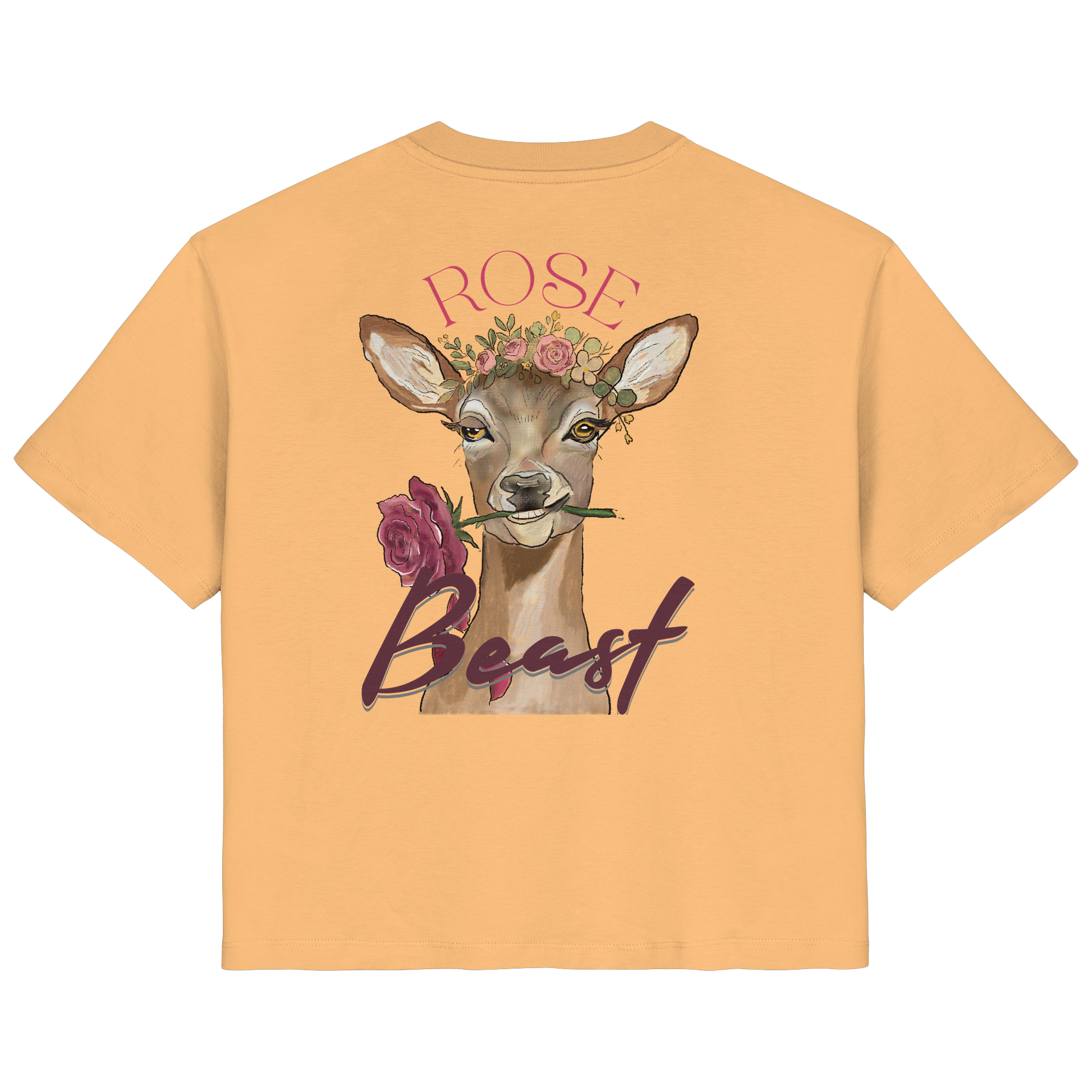 Bio T-Shirt Kallis "Rose Beast" - Ladies Organic Shirt