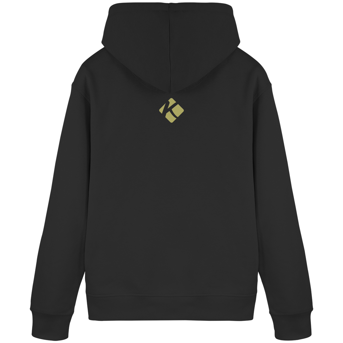 Organic Basic Hoodie "Kalli Sister 2" Out of Office (Frontprint) - Organic Basic Hoodie