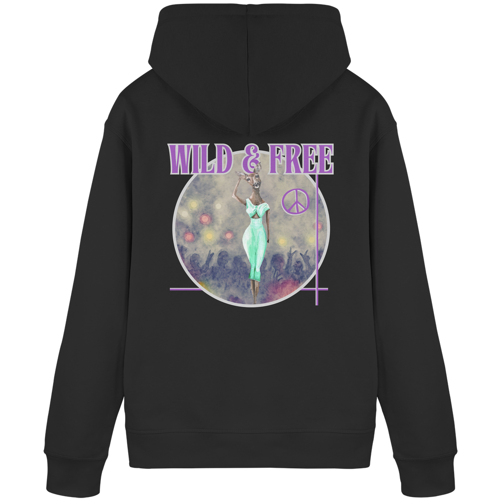 Organic Hoodie - Kalli Wife "Wild & Free"