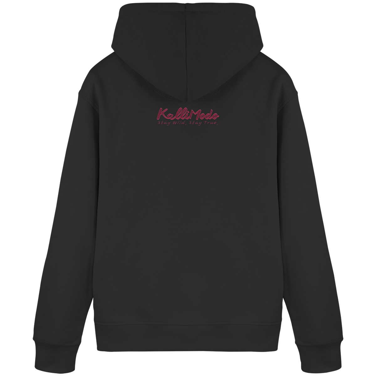 Organic Basic Hoodie Kallis "Rose Beast" Frontprint - Organic Basic Hoodie
