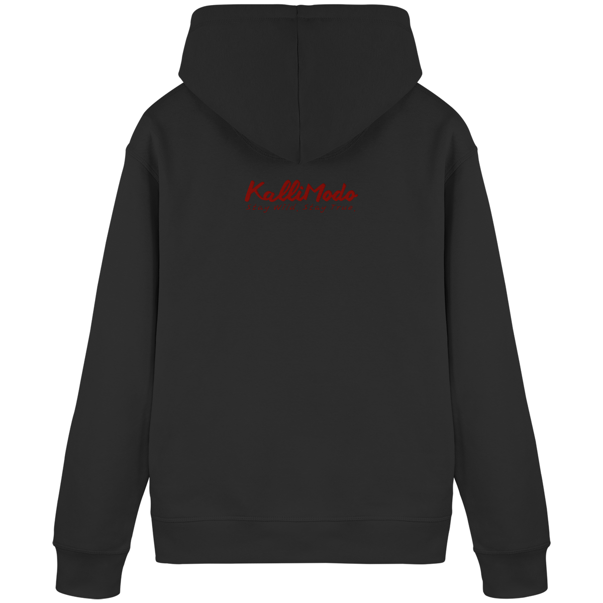 Organic Hoodie Kalli "Platzhirsch" Frontprint - Organic Basic Hoodie