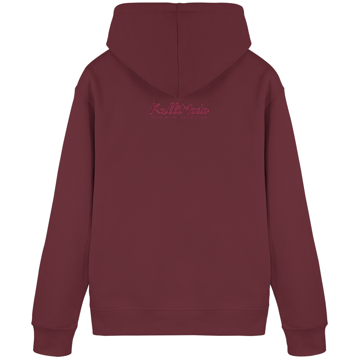 Organic Basic Hoodie Kallis "Rose Beast" Frontprint - Organic Basic Hoodie