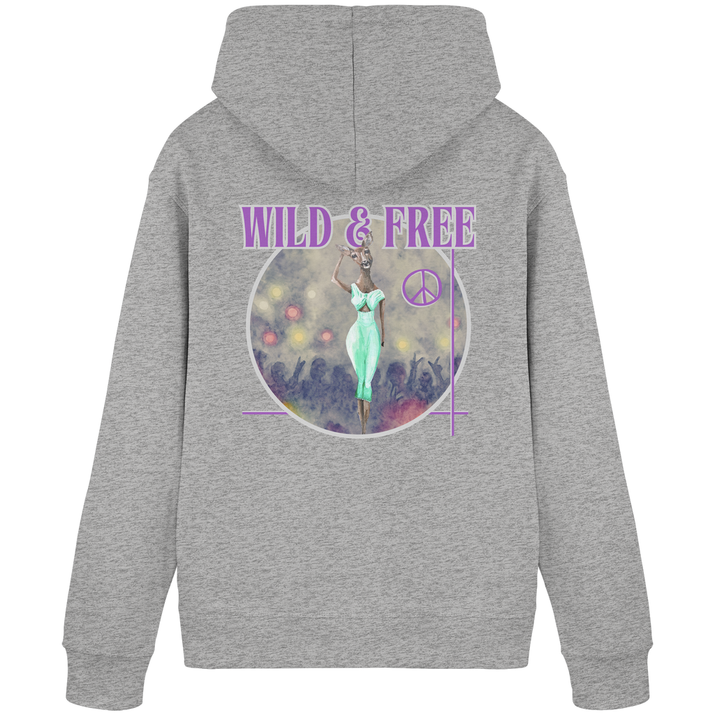 Organic Hoodie - Kalli Wife "Wild & Free"