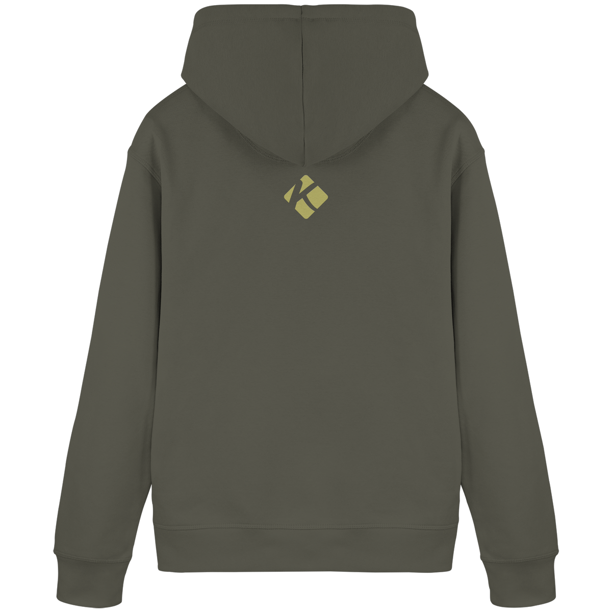 Organic Basic Hoodie "Kalli Sister 2" Out of Office (Frontprint) - Organic Basic Hoodie
