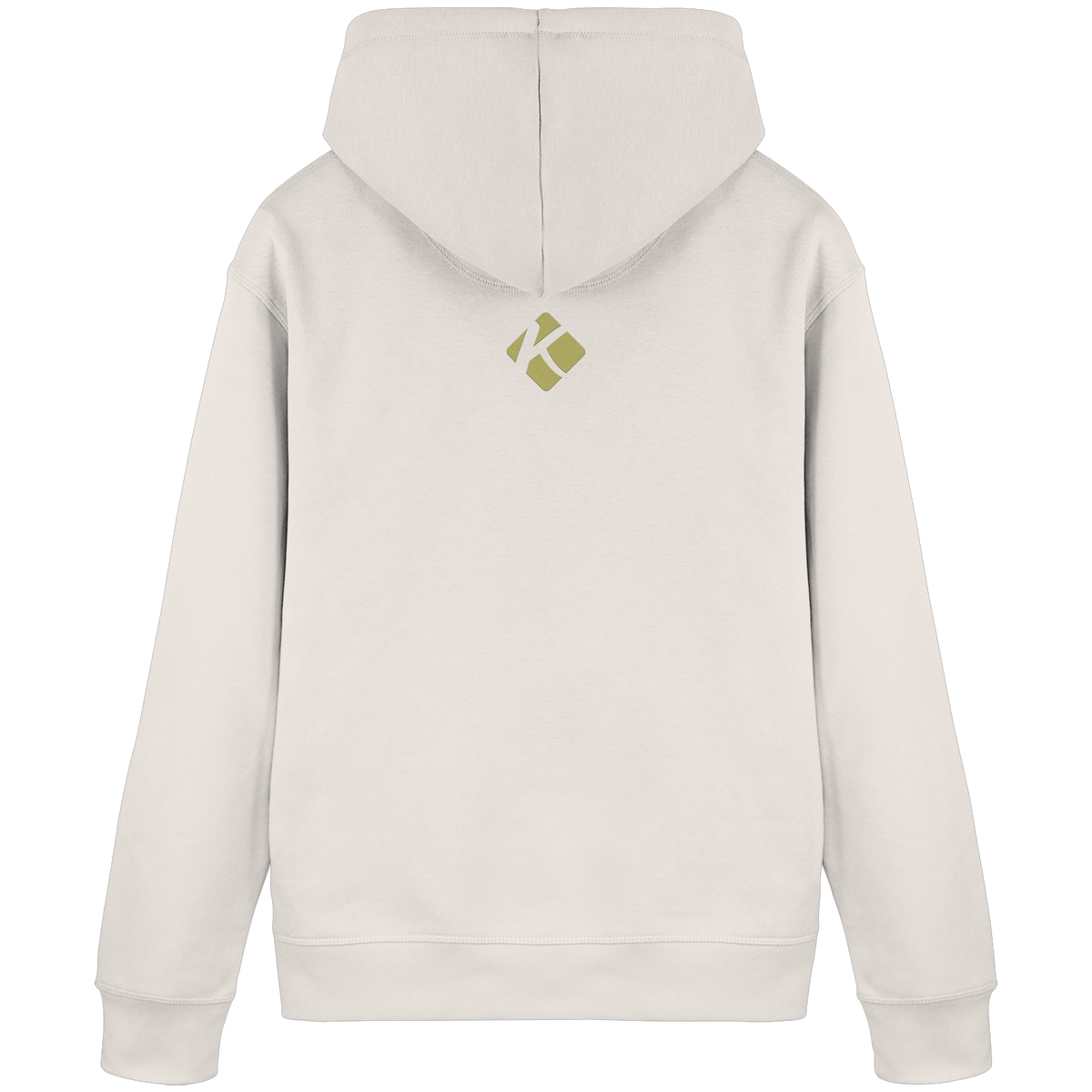 Organic Basic Hoodie "Kalli Sister 2" Out of Office (Frontprint) - Organic Basic Hoodie