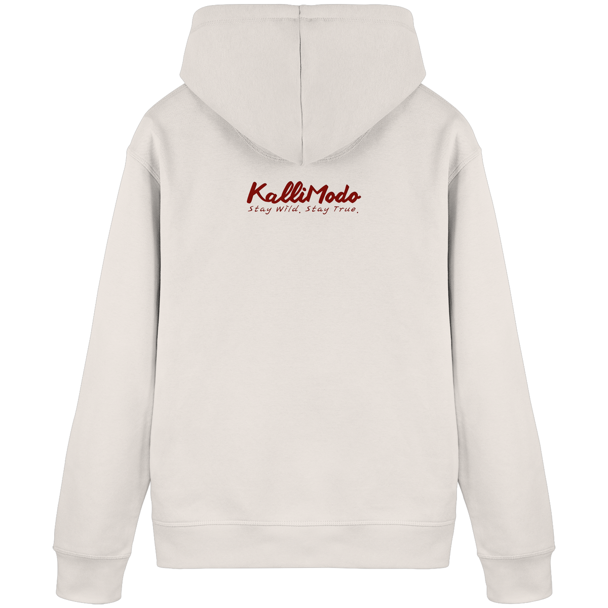 Organic Hoodie Kalli "Platzhirsch" Frontprint - Organic Basic Hoodie