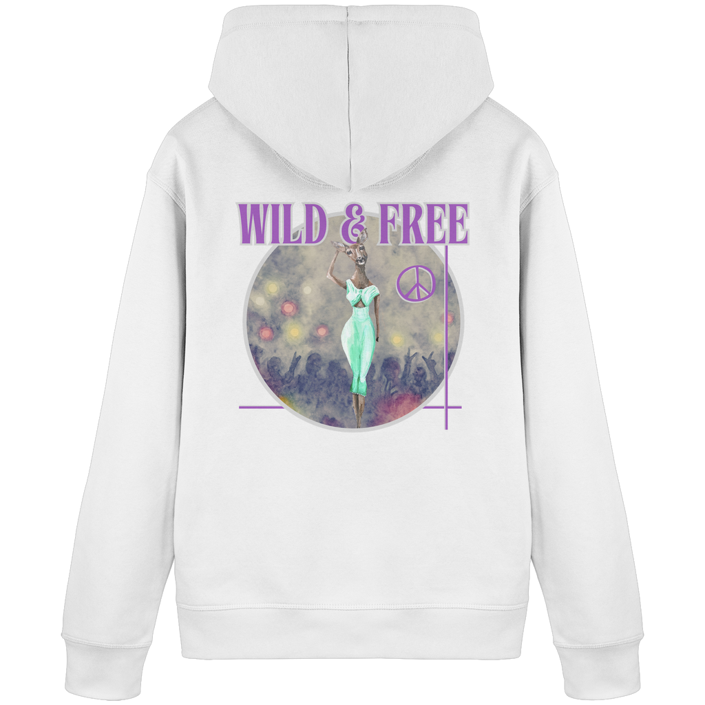 Organic Hoodie - Kalli Wife "Wild & Free"