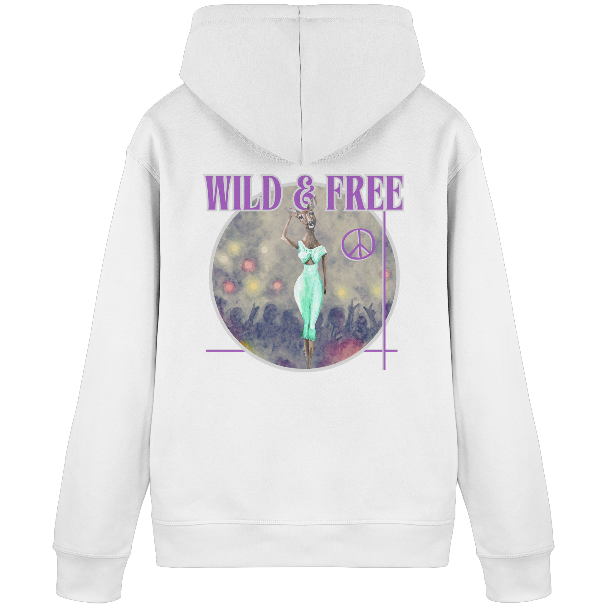 Organic Hoodie - Kalli Wife "Wild & Free"